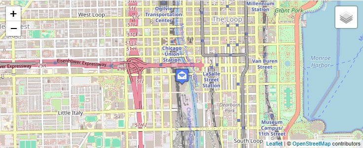 Map of ZIP Code 60689 in Chicago, IL — click to open interactive map