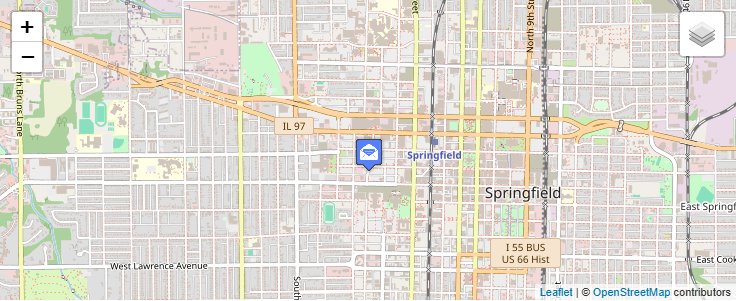 Map of ZIP Code 62767 in Springfield, IL — click to open interactive map