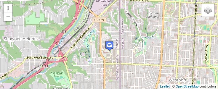 Map of ZIP Code 66119 in Kansas City, KS — click to open interactive map