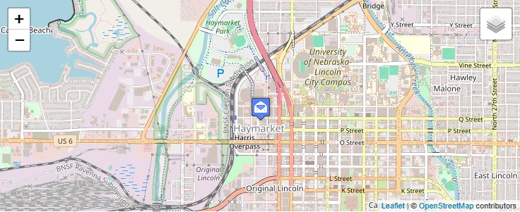 Map of ZIP Code 68501 in Lincoln, NE — click to open interactive map