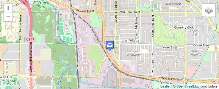 Map of ZIP Code 68542 in Lincoln, NE — click to open interactive map