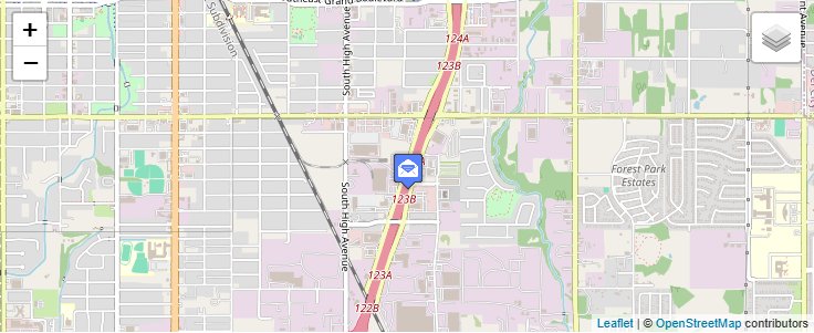Map of ZIP Code 73143 in Oklahoma City, OK — click to open interactive map
