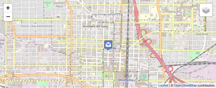 Map of ZIP Code 73146 in Oklahoma City, OK — click to open interactive map