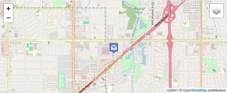 Map of ZIP Code 74141 in Tulsa, OK — click to open interactive map