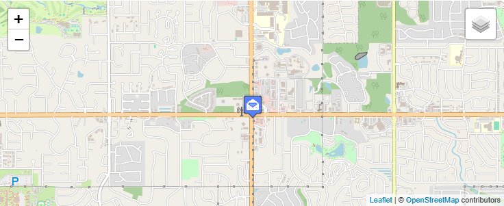Map of ZIP Code 74193 in Tulsa, OK — click to open interactive map