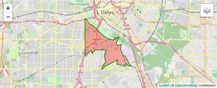 ZIP Code 75203 - Dallas, Texas | Map, Demographics, Income