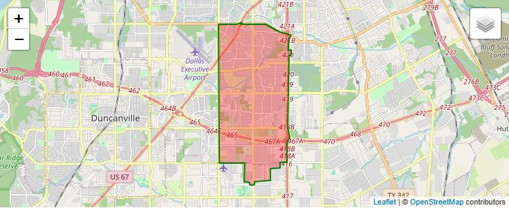 ZIP Code 75232 - Dallas, Texas | Map, Demographics, Income