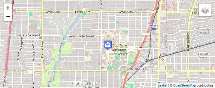 Map of ZIP Code 75275 in Dallas, TX — click to open interactive map
