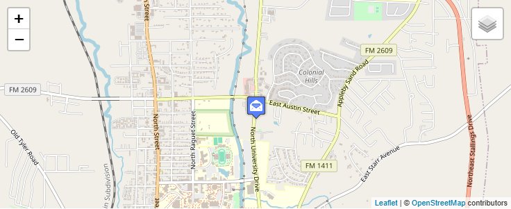 Map of ZIP Code 75963 in Nacogdoches, TX — click to open interactive map