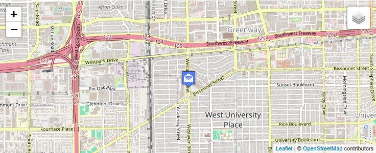 Map of ZIP Code 77265 in Houston, TX — click to open interactive map