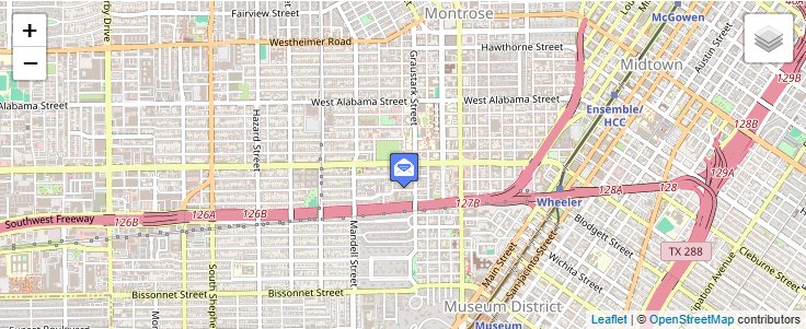 Map of ZIP Code 77266 in Houston, TX — click to open interactive map