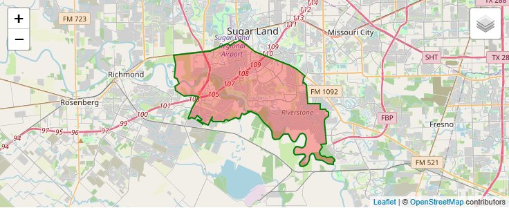 ZIP Code 77479 - Sugar Land, Texas | Map, Demographics, Income