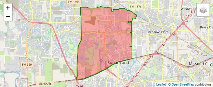 ZIP Code 77498 - Sugar Land, Texas | Map, Demographics, Income
