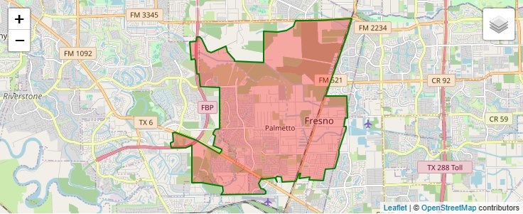 ZIP Code 77545 - Fresno, Texas | Map, Demographics, Income
