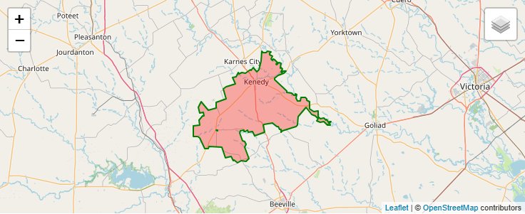 ZIP Code 78119 - Kenedy, Texas | Map, Demographics, Income