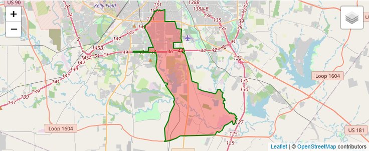 ZIP Code 78221 - San Antonio, Texas | Map, Demographics, Income
