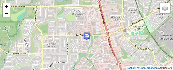 Map of ZIP Code 78269 in San Antonio, TX — click to open interactive map