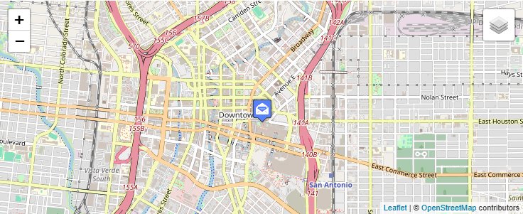Map of ZIP Code 78295 in San Antonio, TX — click to open interactive map