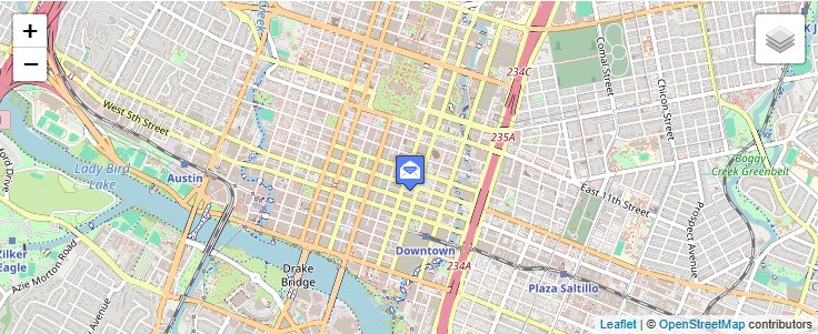 Map of ZIP Code 78773 in Austin, TX — click to open interactive map