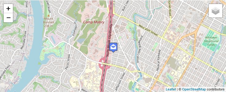 Map of ZIP Code 78779 in Austin, TX — click to open interactive map
