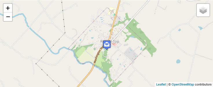 Map of ZIP Code 78961 in Warrenton, TX — click to open interactive map
