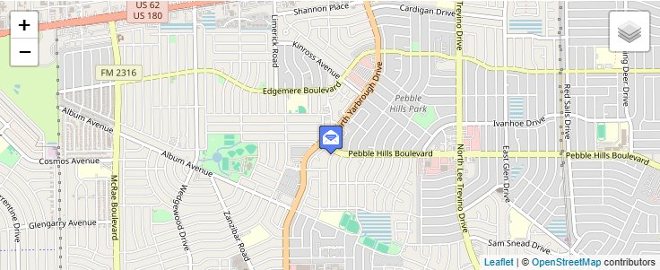Map of ZIP Code 79937 in El Paso, TX — click to open interactive map