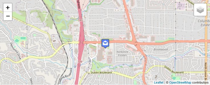 Map of ZIP Code 80941 in Colorado Springs, CO — click to open interactive map