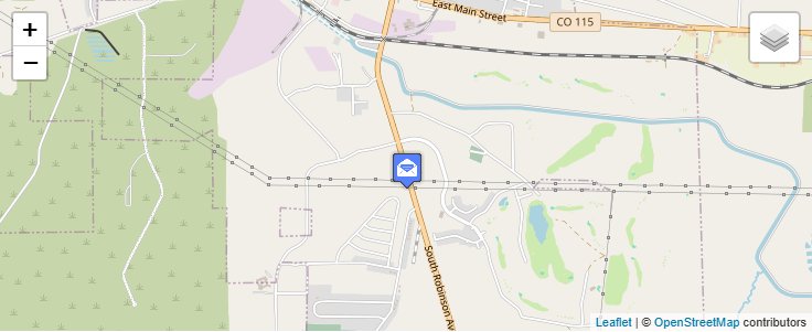 Map of ZIP Code 81290 in Florence, CO — click to open interactive map