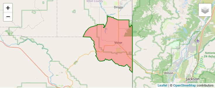 ZIP Code 83455 - Victor, Idaho | Map, Demographics, Income