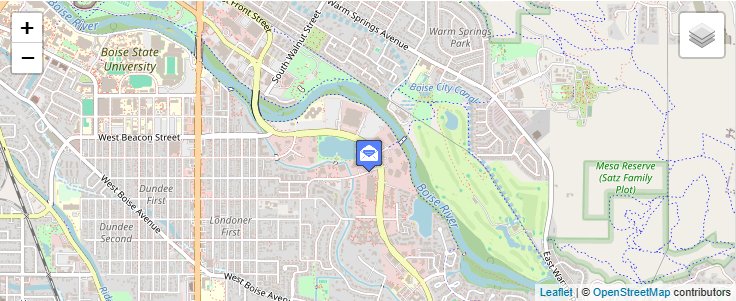Map of ZIP Code 83726 in Boise, ID — click to open interactive map