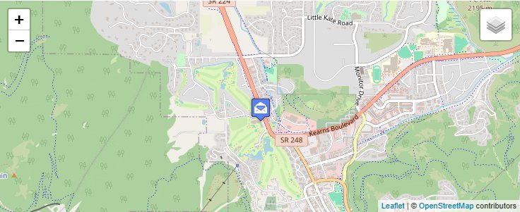 Map of ZIP Code 84068 in Park City, UT — click to open interactive map