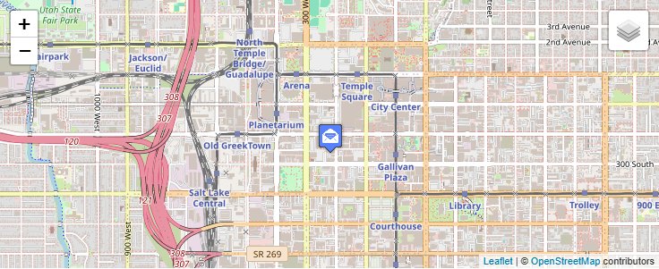 Map of ZIP Code 84145 in Salt Lake City, UT — click to open interactive map