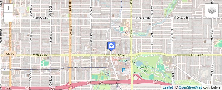 Map of ZIP Code 84152 in Salt Lake City, UT — click to open interactive map