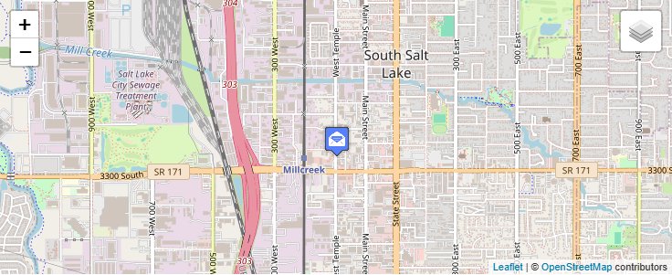 Map of ZIP Code 84165 in Salt Lake City, UT — click to open interactive map