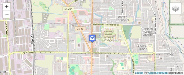 Map of ZIP Code 84244 in Ogden, UT — click to open interactive map