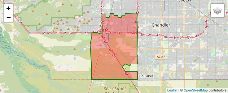 ZIP Code 85226 - Chandler, Arizona | Map, Demographics, Income