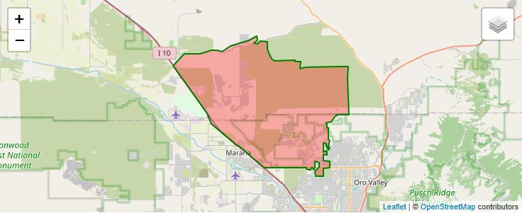 ZIP Code 85658 - Marana, Arizona | Map, Demographics, Income