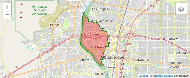 ZIP Code 87104 - Albuquerque, New Mexico | Map, Demographics