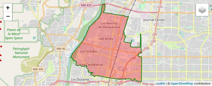 ZIP Code 87107 - Albuquerque, New Mexico | Map, Demographics