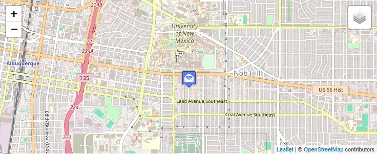 Map of ZIP Code 87196 in Albuquerque, NM — click to open interactive map