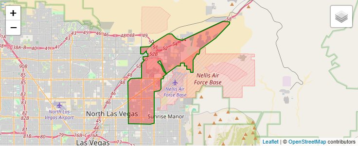 ZIP Code 89115 - Las Vegas, Nevada | Map, Demographics, Income