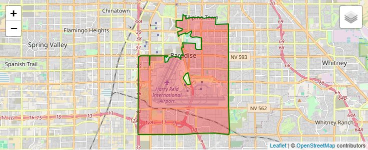ZIP Code 89119 - Las Vegas, Nevada | Map, Demographics, Income