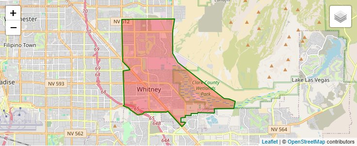 ZIP Code 89122 - Las Vegas, Nevada | Map, Demographics, Income