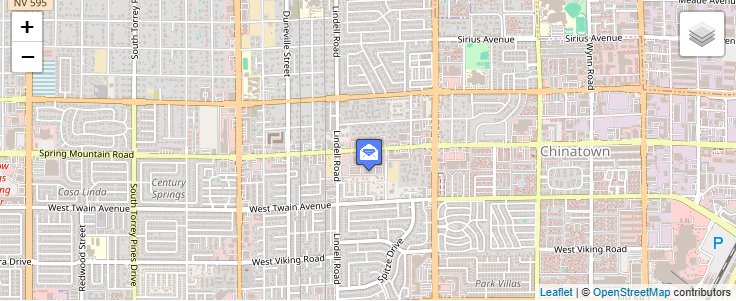 Map of ZIP Code 89150 in Las Vegas, NV — click to open interactive map