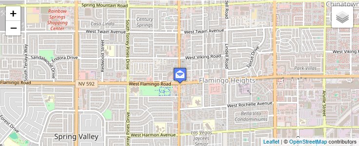 Map of ZIP Code 89173 in Las Vegas, NV — click to open interactive map