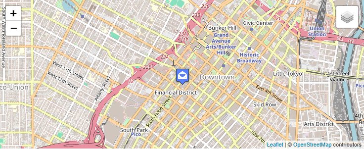 Map of ZIP Code 90081 in Los Angeles, CA — click to open interactive map