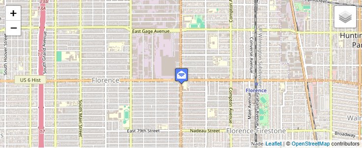 Map of ZIP Code 90087 in Los Angeles, CA — click to open interactive map