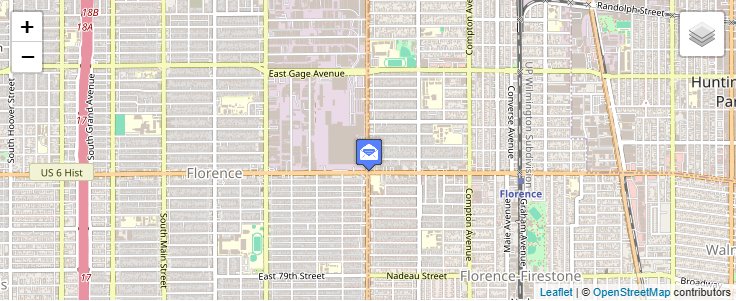 Map of ZIP Code 90099 in Los Angeles, CA — click to open interactive map