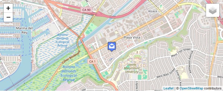 Map of ZIP Code 90311 in Inglewood, CA — click to open interactive map