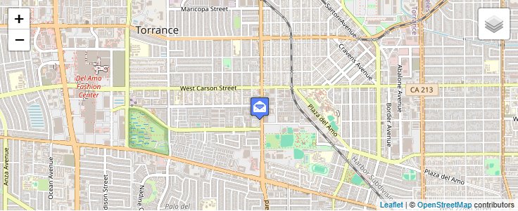 Map of ZIP Code 90510 in Torrance, CA — click to open interactive map